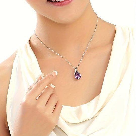 Klar | Collier d'améthyste