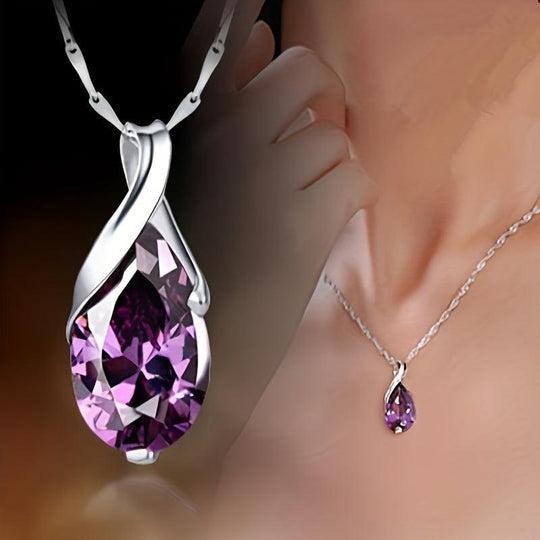 Klar | Collier d'améthyste