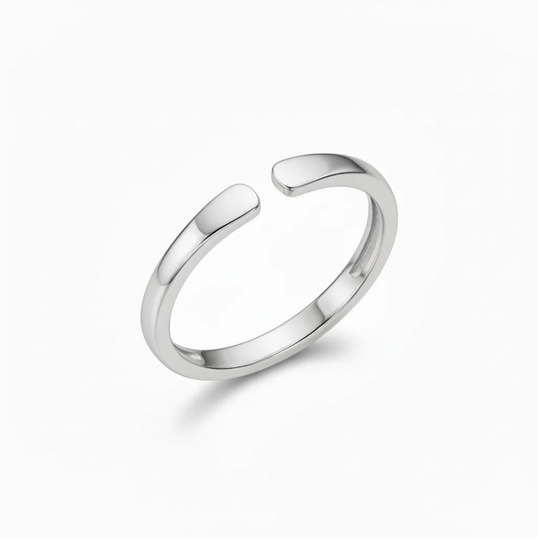 1+1 GRATUIT — Bague ajustable avec initiale