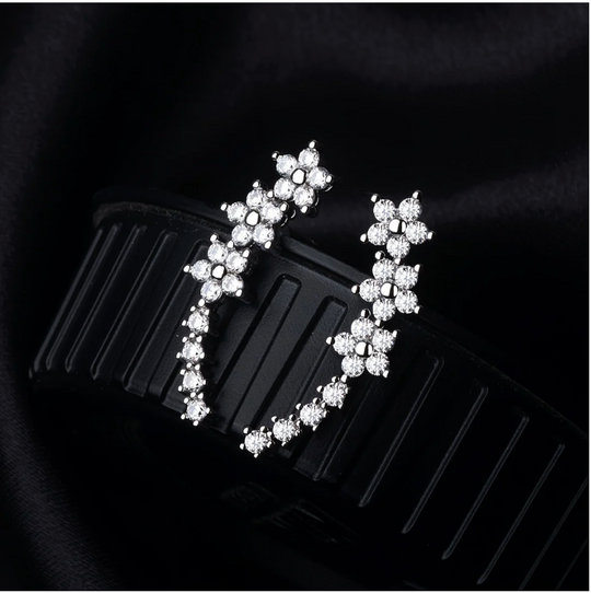 Boucles d'oreilles fleurs intemporelles