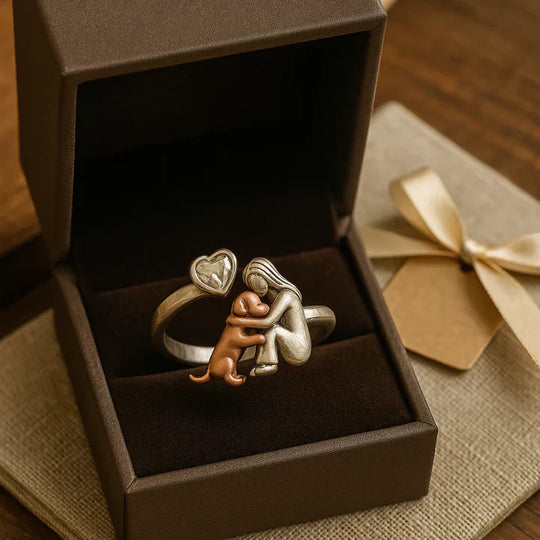 Bague ajustable « Toujours dans mon cœur »