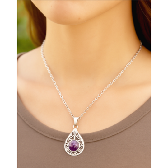 Améthyste | Collier d'améthyste